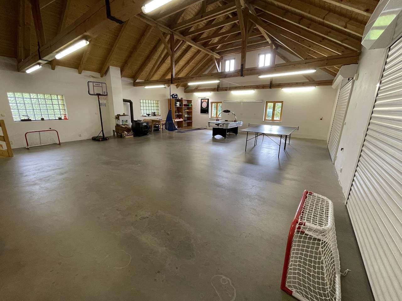 Společenská místnost - sportovní vybavení