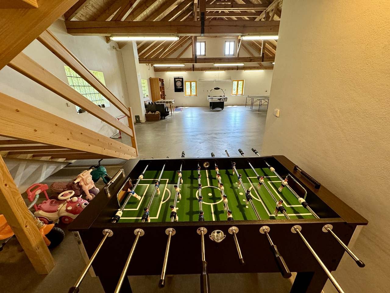 Společenská místnost - fotbálek